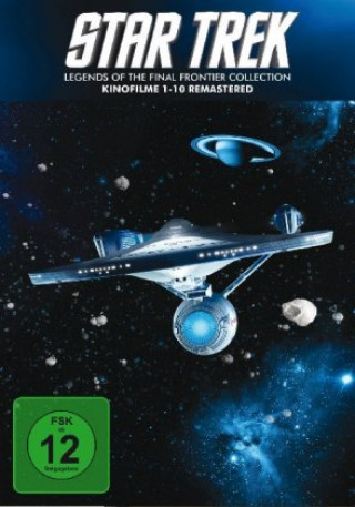 Видео STAR TREK I-X Box, 10 DVD (Remastered) William Shatner