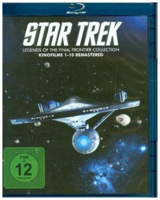 Video STAR TREK 1-10, 10 Blu-ray 