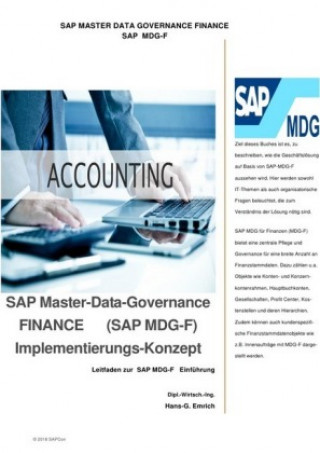 Książka SAP Master-Data-Governance FINANCE (SAP MDG-F) Implementierungs-Konzept Hans-Georg Emrich