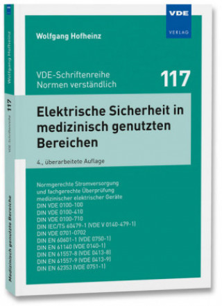 Kniha Elektrische Sicherheit in medizinisch genutzten Bereichen Wolfgang Hofheinz