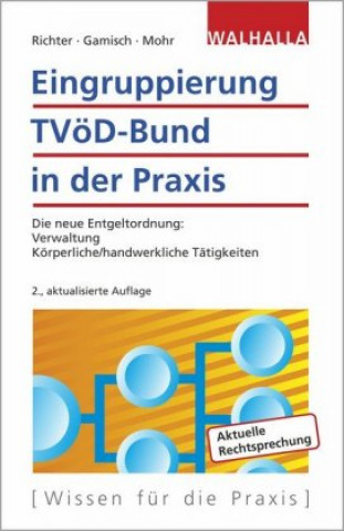 Knjiga Eingruppierung TVöD-Bund in der Praxis Achim Richter