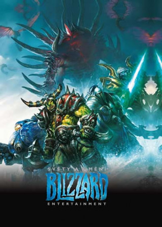 Kniha Světy a umění Blizzard Entertainment collegium