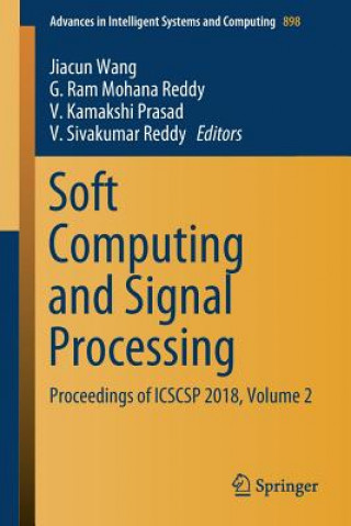 Livre Soft Computing and Signal Processing Jiacun Wang