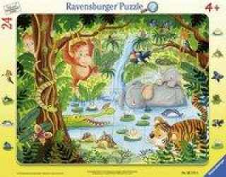 Igra/Igrača Dschungelbewohner - Puzzle mit 24 Teilen 