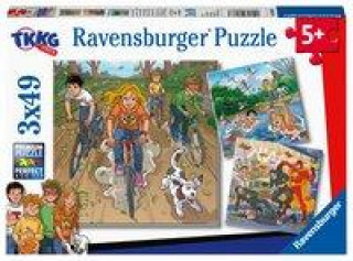 Játék Abenteuer mit TKKG - Puzzle mit 49 Teilen 