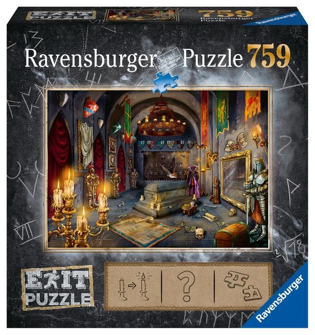 Gra/Zabawka Exit 6 Im Vampirschloss - Puzzle 759 Teile 