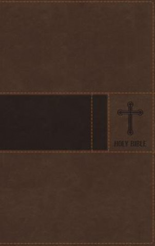 Carte Niv, Premium Gift Bible, Leathersoft, Brown, Red Letter Edition, Indexed, Comfort Print Zondervan