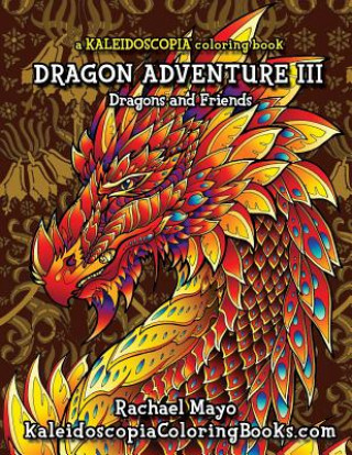 Könyv Dragon Adventure 3: A Kaleidoscopia Coloring Book: Dragons and Friends Rachael Mayo