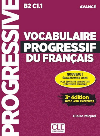 Kniha VOCABULAIRE PROGRESSIF FRANCAIS CLAIRE MIQUEL