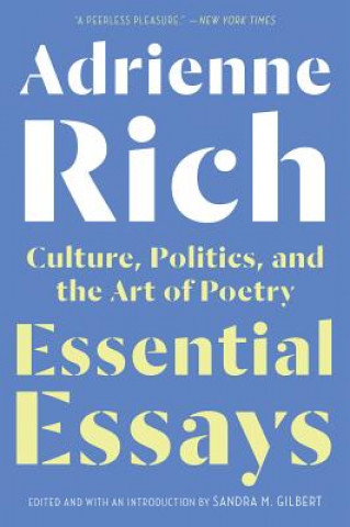 Kniha Essential Essays Adrienne Rich