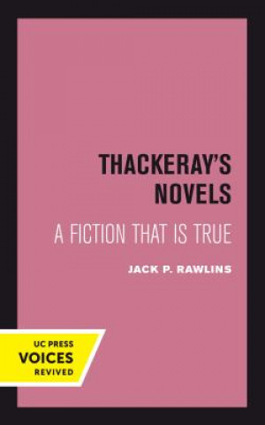 Kniha Thackeray's Novels Jack P. Rawlins