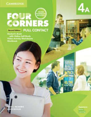 Carte Four Corners Level 4A Super Value Pack (Full Contact with Self-study and Online Workbook) Jack C. Richards