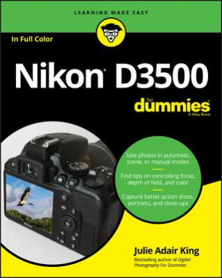 Kniha Nikon D3500 For Dummies Julie Adair King