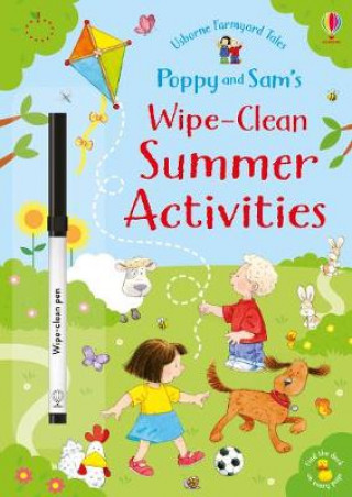 Книга Poppy and Sam's Wipe-Clean Summer Activities Sam Taplin
