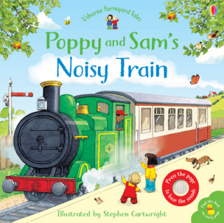 Könyv Poppy and Sam's Noisy Train Book Sam Taplin