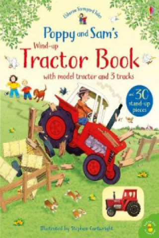 Carte Poppy and Sam's Wind-Up Tractor Book Sam Taplin