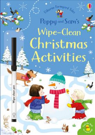Книга Poppy and Sam's Wipe-Clean Christmas Activities Sam Taplin