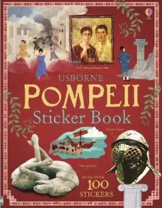 Livre Pompeii Sticker Book Struan Reid