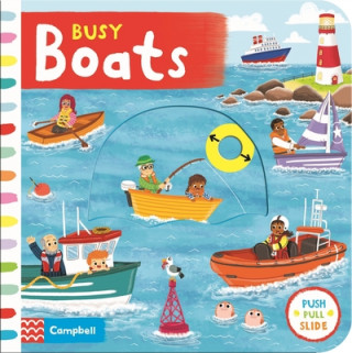 Kniha Busy Boats Campbell Books
