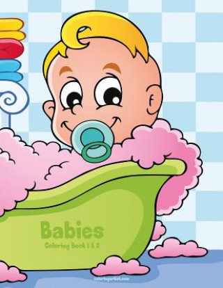 Книга Babies Coloring Book 1 & 2 Nick Snels