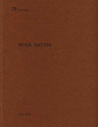 Kniha Meyer Piattini Heinz Wirz