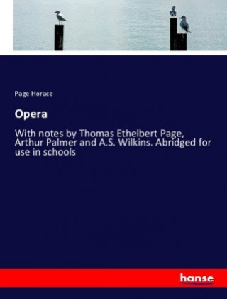 Knjiga Opera Page Horace