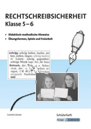 Książka Rechtschreibsicherheit Klasse 5-6 - Schülerheft Cornelia Zenner