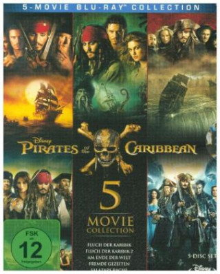 Filmek Pirates of the Caribbean 5-Movie Collection, 5 Blu-ray Stephen E. Rivkin