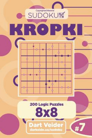 Kniha Sudoku Kropki - 200 Logic Puzzles 8x8 (Volume 7) Dart Veider