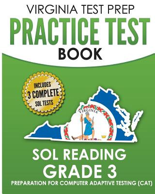 Carte VIRGINIA TEST PREP Practice Test Book SOL Reading Grade 3 V Hawas