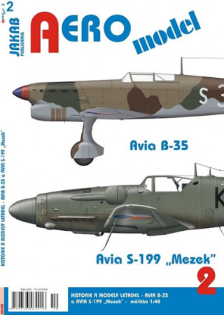 Książka AEROmodel 2 - Avia B-35 a Avia S-199 „Mezek“ collegium