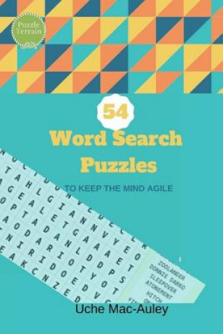 Kniha 54 Word Search Puzzles Uche Mac-Auley