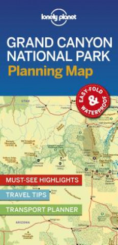 Nyomtatványok Lonely Planet Grand Canyon National Park Planning Map Lonely Planet