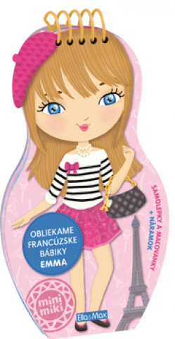 Carte Obliekame francúzske bábiky EMMA Julie Camel