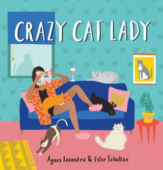 Carte Crazy Cat Lady Agnes Loonstra