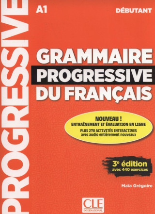 Książka Grammaire progresivve du français MAIA GREGOIRE