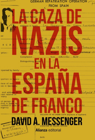 Buch LA CAZA DE NAZIS EN LA ESPAÑA DE FRANCO DAVID MESSENGER