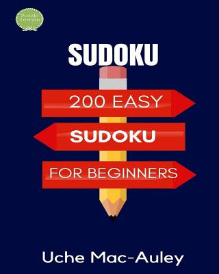 Book 200 Easy Sudoku For Beginners Uche Mac-Auley