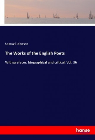 Carte The Works of the English Poets Samuel Johnson