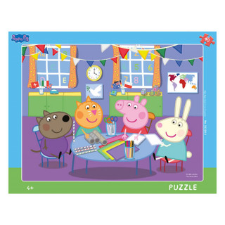 Hra/Hračka Puzzle 40 Peppa Pig Ve školce deskové 