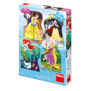 Game/Toy Puzzle 4x54 Princezny a kamarádi 