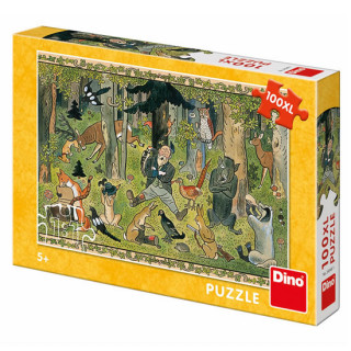 Game/Toy Puzzle 100XL Josef Lada Hajného sen Josef Lada