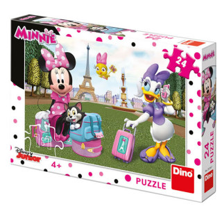 Igra/Igračka Puzzle 24 Minnie v Paříži 