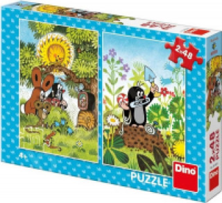 Gra/Zabawka Puzzle Krtek 