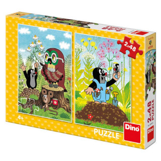 Game/Toy Puzzle Krtek na mýtině 