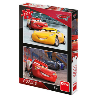 Játék Puzzle 2x77 Auta Závodníci 