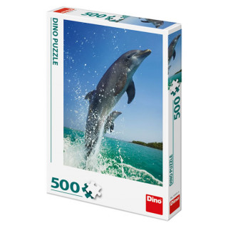 Hra/Hračka Puzzle 500 Skákající delfín 