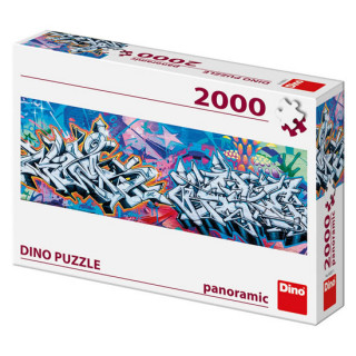 Joc / Jucărie Puzzle Graffitti panoramic 
