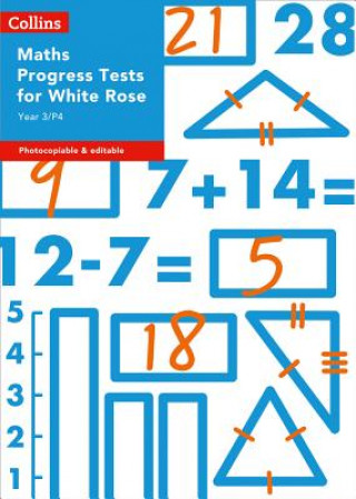 Книга Year 3/P4 Maths Progress Tests for White Rose Sarah-Anne Fernandes