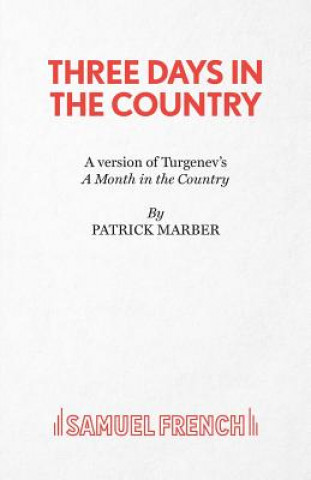 Kniha Three Days in the Country PATRICK MARBER